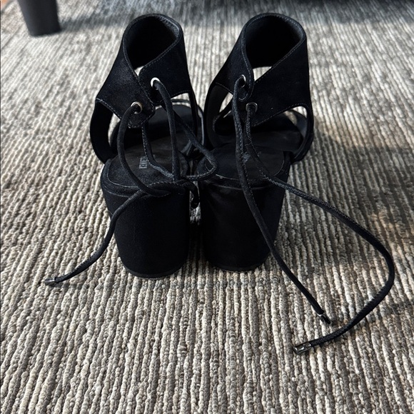 Kenneth Cole Vito Block Heels Black Size 9 - Picture 3 of 7